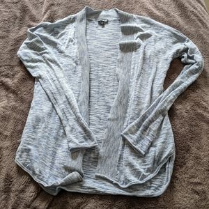 Express light blue heathered cardigan S